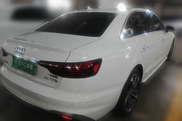 Used Audi A4L 2022 40 TFSI Fashion Dynamic Model Rear Right 45 Deg