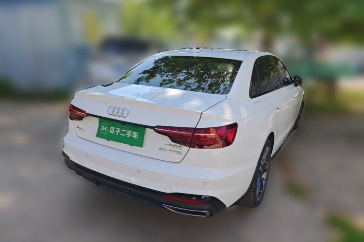 Used Audi A4L 2022 40 TFSI Luxury Dynamic Model Rear Right 45 Deg
