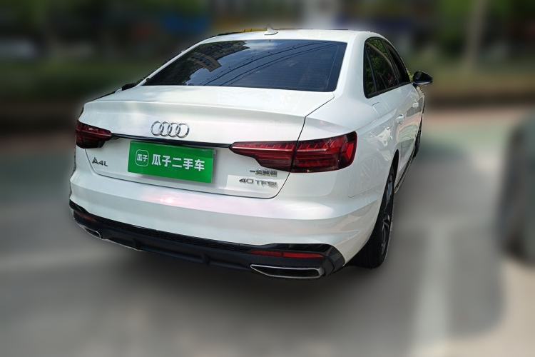 Used Audi A4L 2022 40 TFSI Luxury Dynamic Model Rear Right 45 Deg