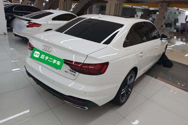 Used Audi A4L 2022 40 TFSI Luxury Dynamic Model Rear Right 45 Deg
