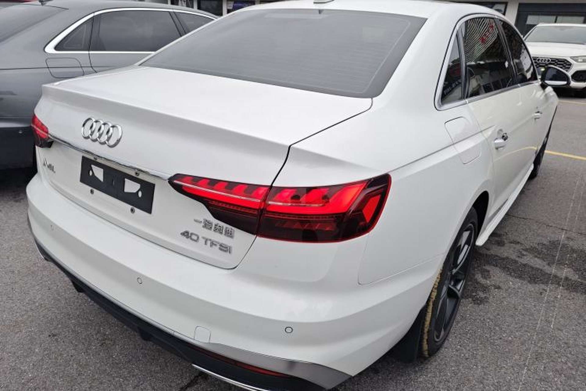 Used Audi A4L 2022 40 TFSI Fashion Dynamic Model Rear Right 45 Deg
