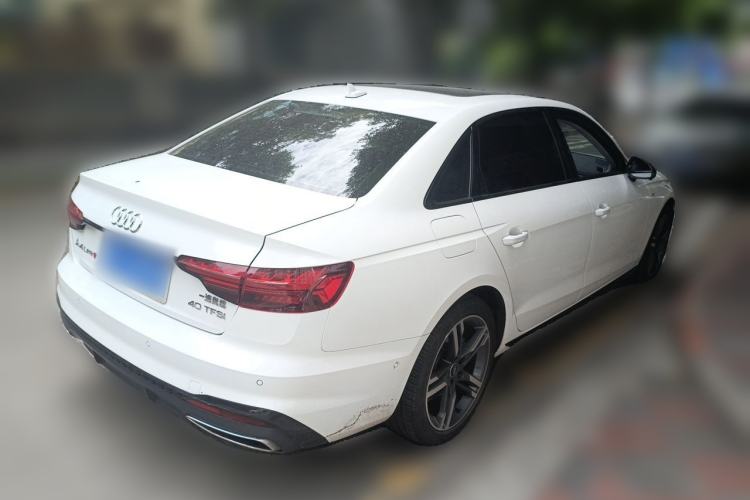 Used Audi A4L 2022 40 TFSI Luxury Dynamic Model Rear Right 45 Deg