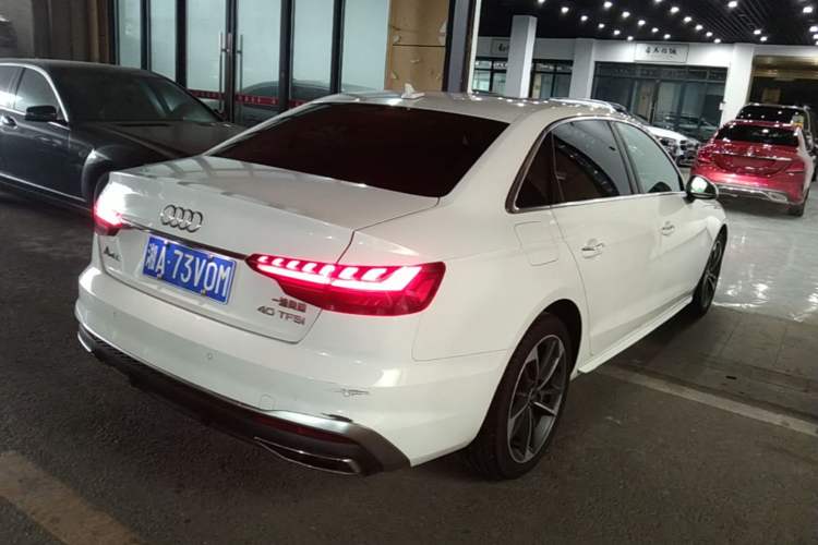 Used Audi A4L 2022 40 TFSI Luxury Dynamic Model Rear Right 45 Deg