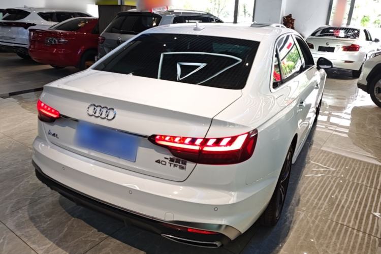 Used Audi A4L 2022 40 TFSI Fashion Dynamic Model Rear Right 45 Deg