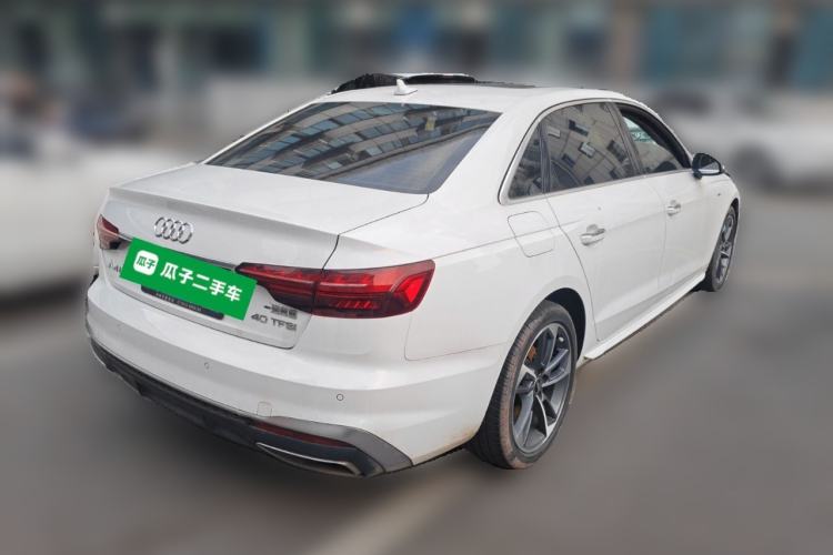 Used Audi A4L 2022 40 TFSI Fashion Dynamic Model Rear Right 45 Deg
