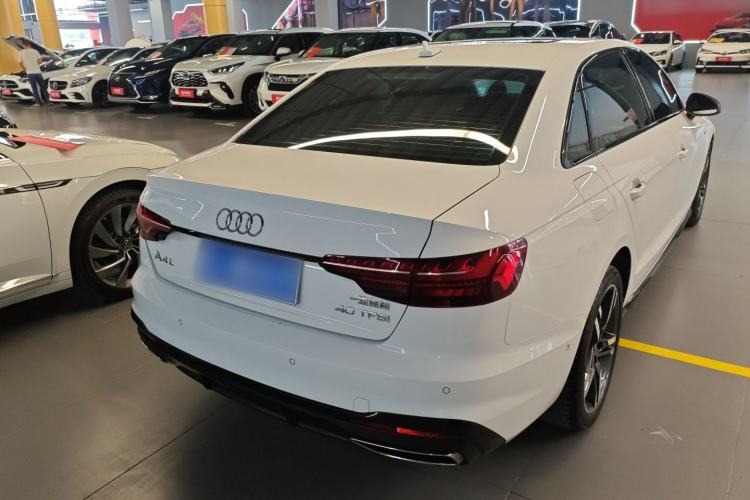Used Audi A4L 2022 40 TFSI Luxury Dynamic Model Rear Right 45 Deg