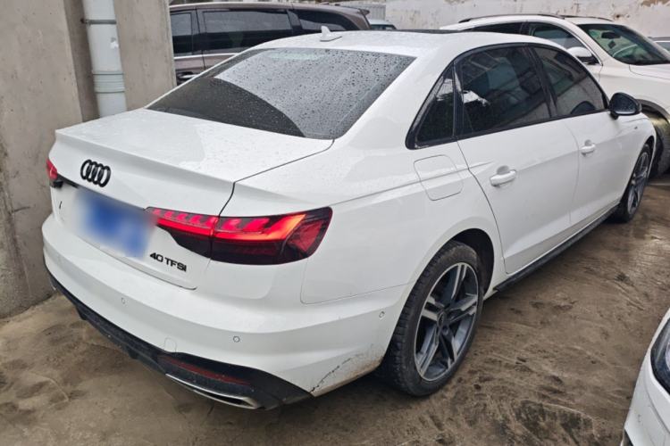 Used Audi A4L 2022 40 TFSI Luxury Dynamic Model Rear Right 45 Deg
