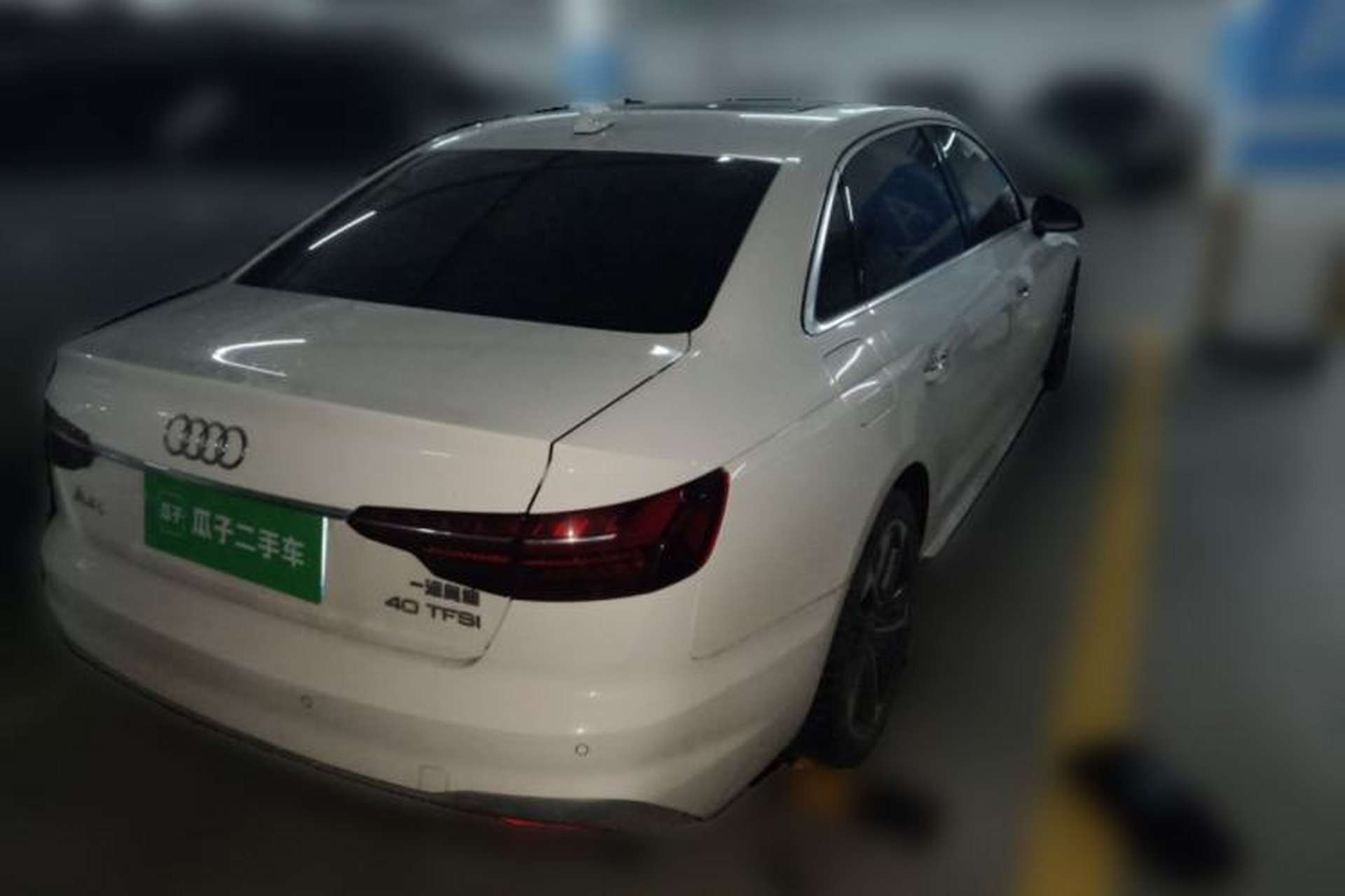 Used Audi A4L 2022 40 TFSI Fashion Dynamic Model Rear Right 45 Deg