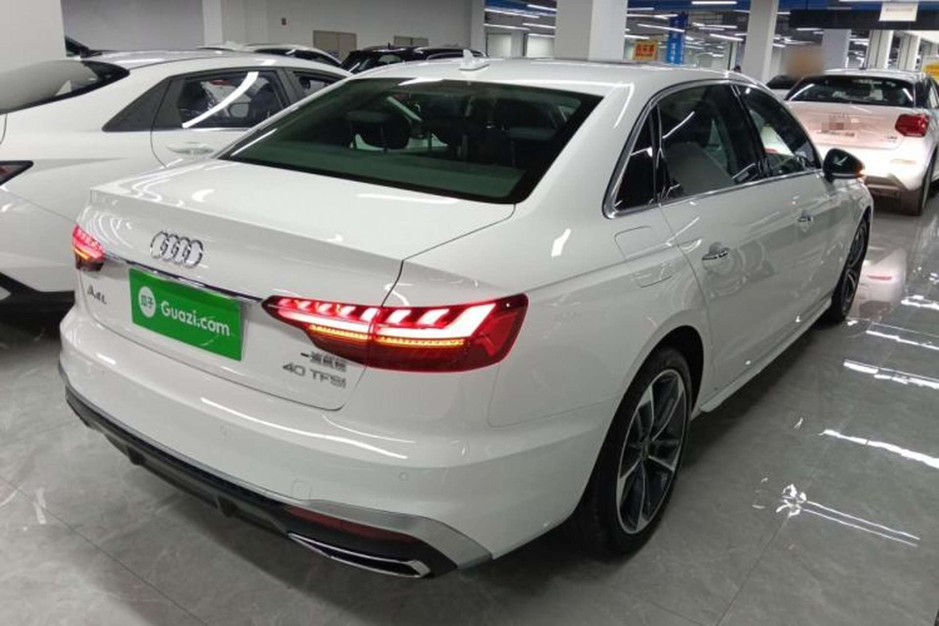 Used Audi A4L 2022 40 TFSI Fashion Dynamic Model Rear Right 45 Deg