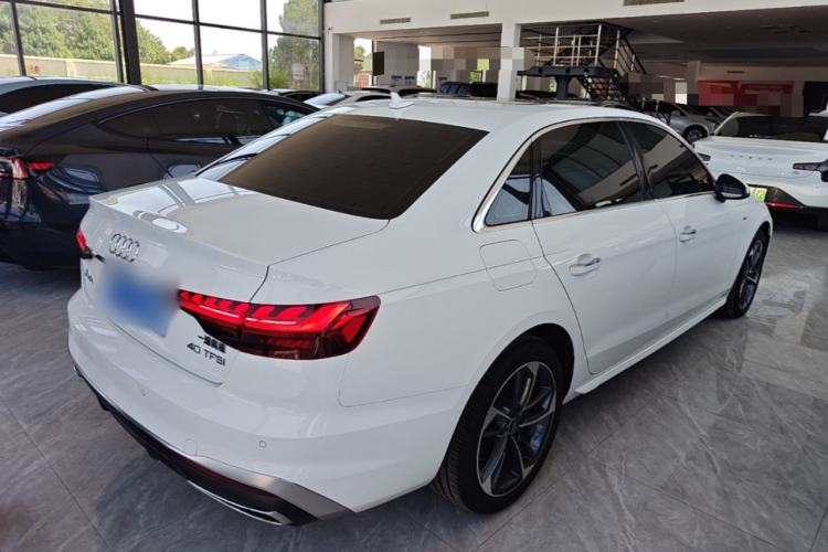Used Audi A4L 2022 40 TFSI Fashion Dynamic Model Rear Right 45 Deg