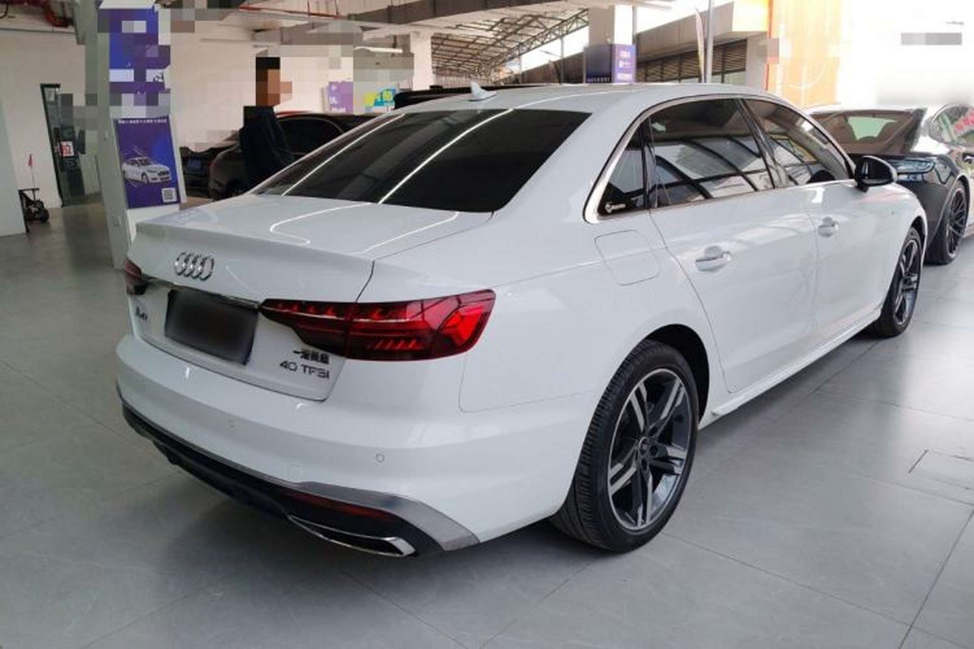 Used Audi A4L 2022 40 TFSI Fashion Dynamic Model Rear Right 45 Deg