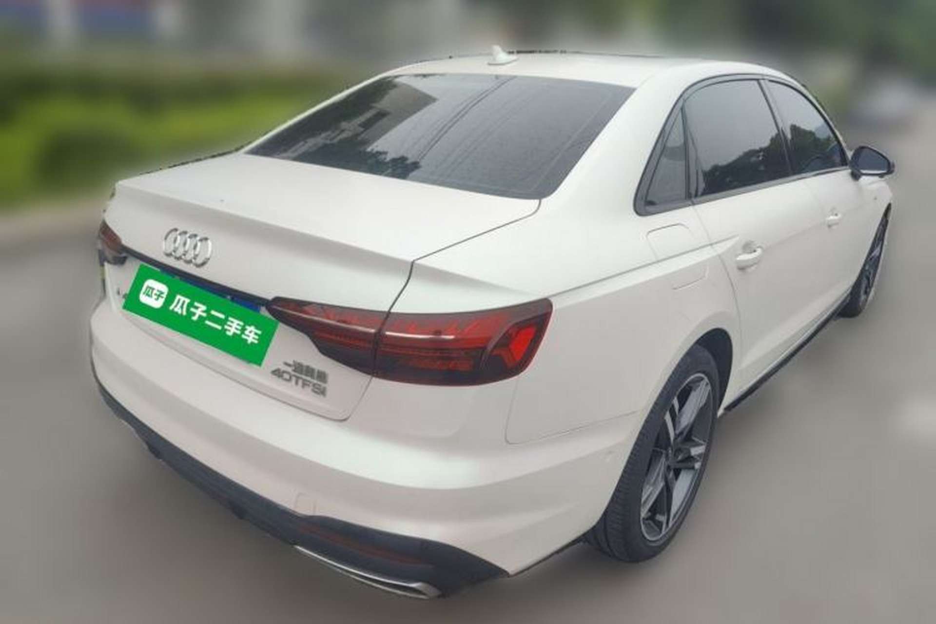 Used Audi A4L 2022 40 TFSI Luxury Dynamic Model Rear Right 45 Deg