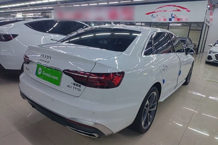 Used Audi A4L 2022 40 TFSI Fashion Dynamic Model Rear Right 45 Deg