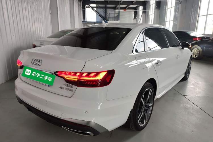 Used Audi A4L 2022 40 TFSI Fashion Dynamic Model Rear Right 45 Deg