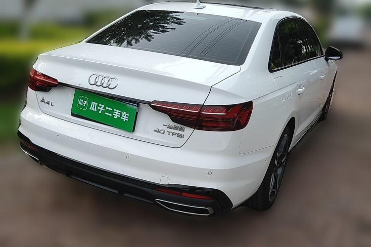 Used Audi A4L 2022 40 TFSI Luxury Dynamic Model Rear Right 45 Deg