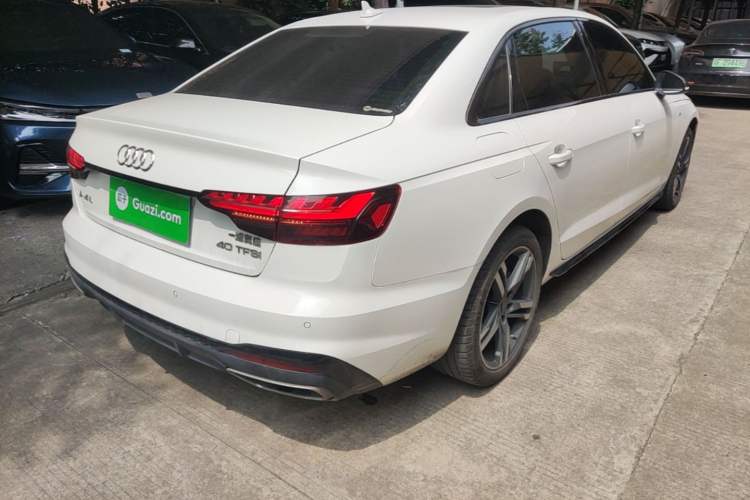 Used Audi A4L 2022 40 TFSI Fashion Dynamic Model Rear Right 45 Deg