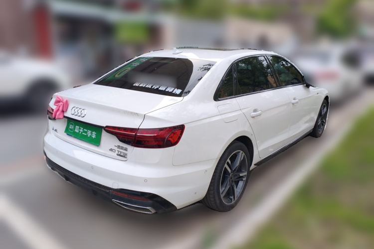 Used Audi A4L 2022 40 TFSI Luxury Dynamic Model Rear Right 45 Deg