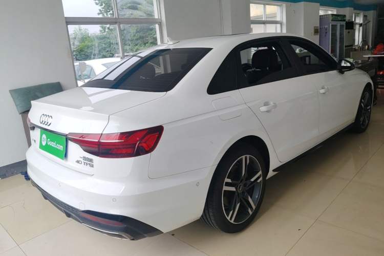 Used Audi A4L 2022 40 TFSI Luxury Dynamic Model Rear Right 45 Deg