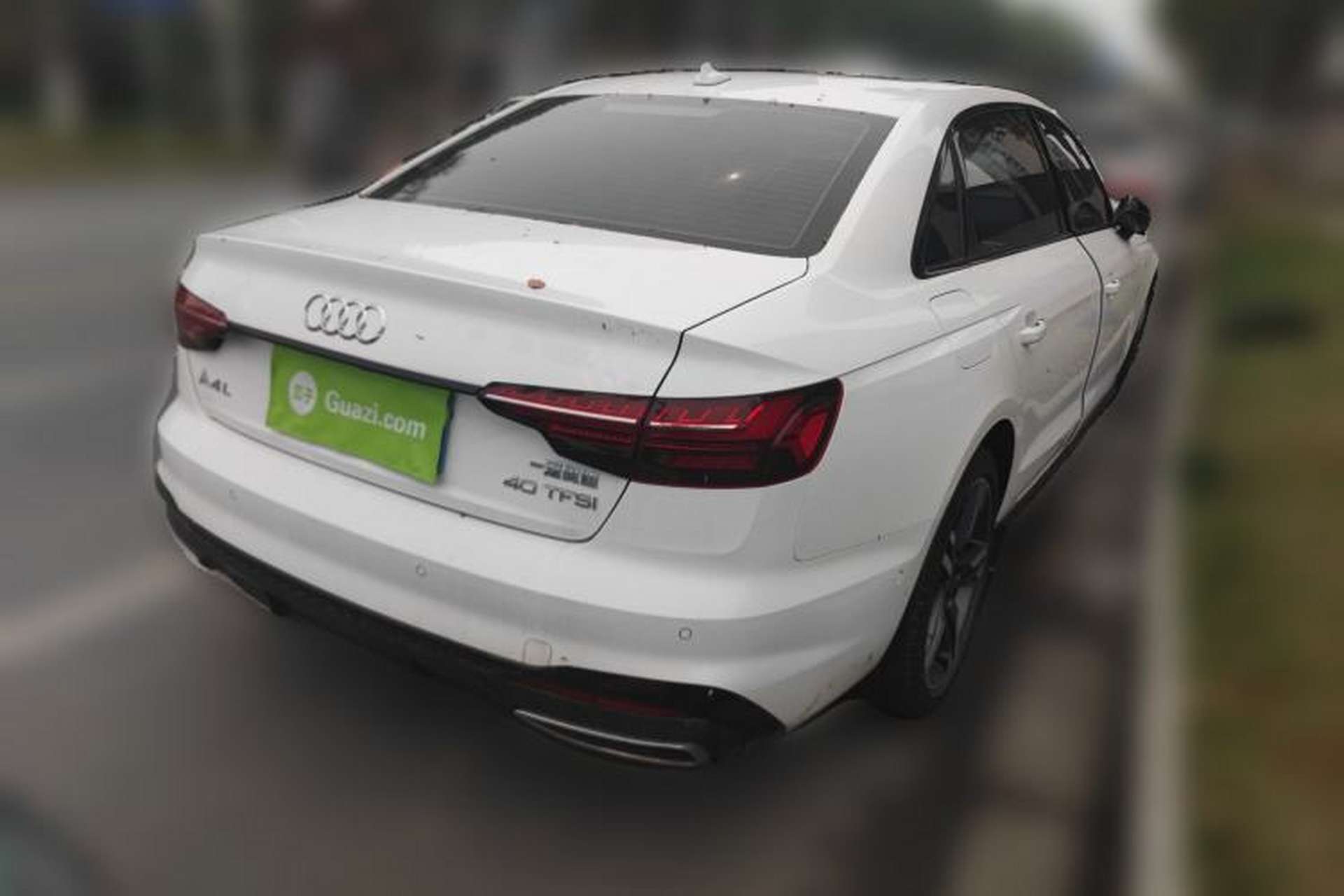 Used Audi A4L 2022 40 TFSI Luxury Dynamic Model Rear Right 45 Deg