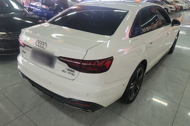 Used Audi A4L 2022 40 TFSI Luxury Dynamic Model Rear Right 45 Deg