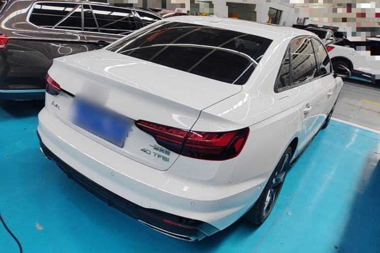 Used Audi A4L 2022 40 TFSI Luxury Dynamic Model Rear Right 45 Deg