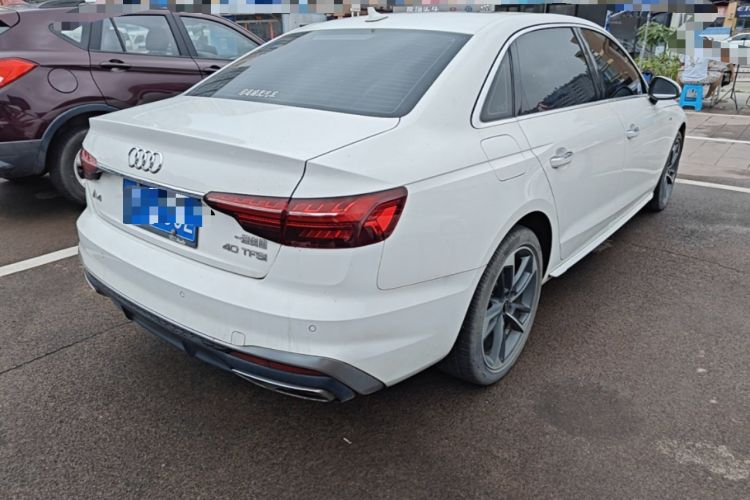 Used Audi A4L 2022 40 TFSI Fashion Dynamic Model Rear Right 45 Deg