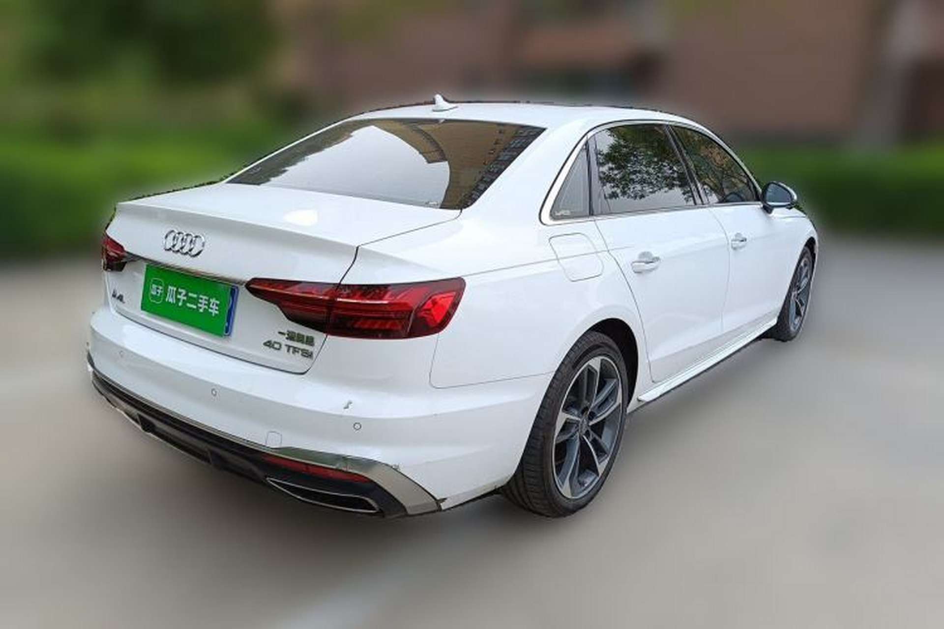 Used Audi A4L 2022 40 TFSI Fashion Dynamic Model Rear Right 45 Deg