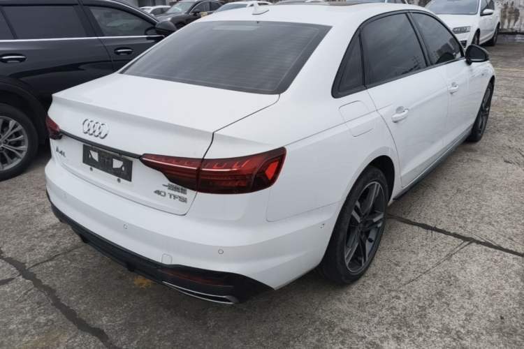 Used Audi A4L 2022 40 TFSI Luxury Dynamic Model Rear Right 45 Deg