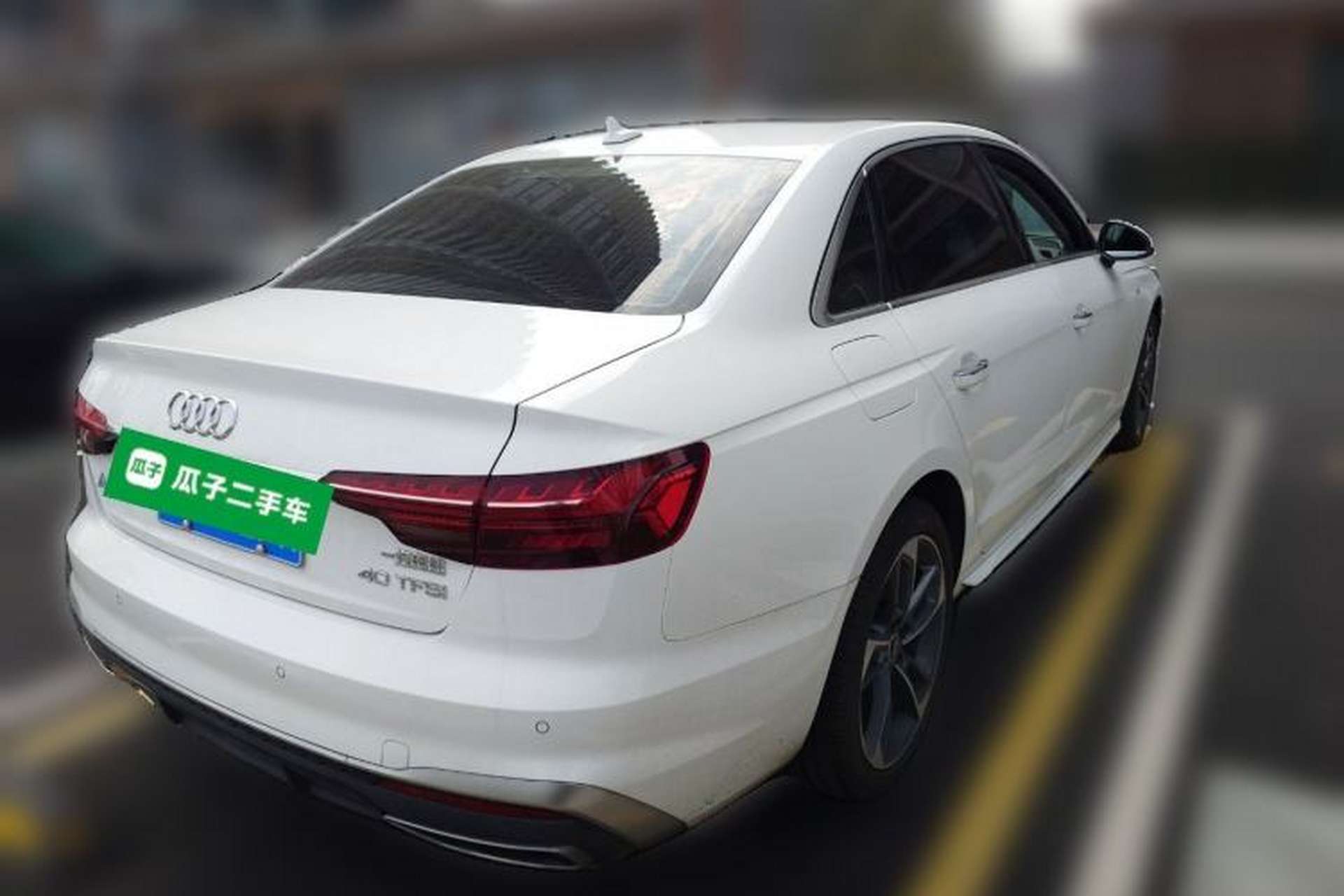 Used Audi A4L 2022 40 TFSI Fashion Dynamic Model Rear Right 45 Deg