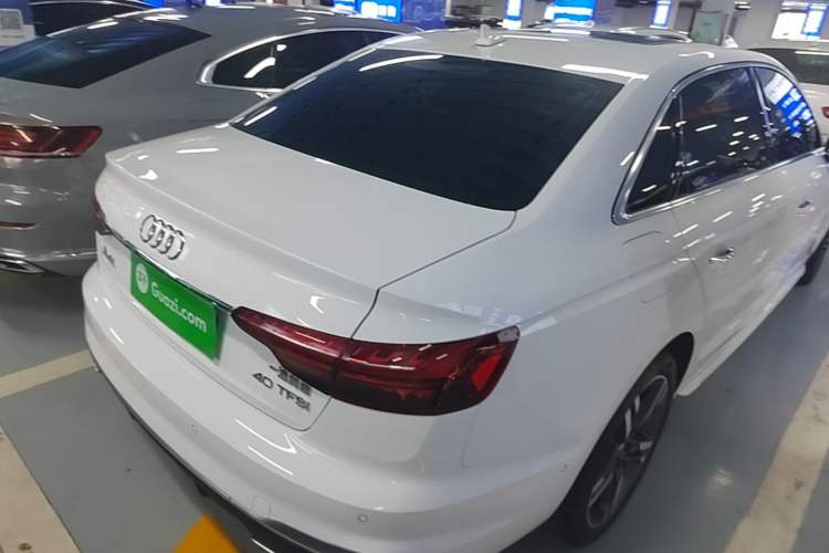 Used Audi A4L 2022 40 TFSI Luxury Dynamic Model Rear Right 45 Deg
