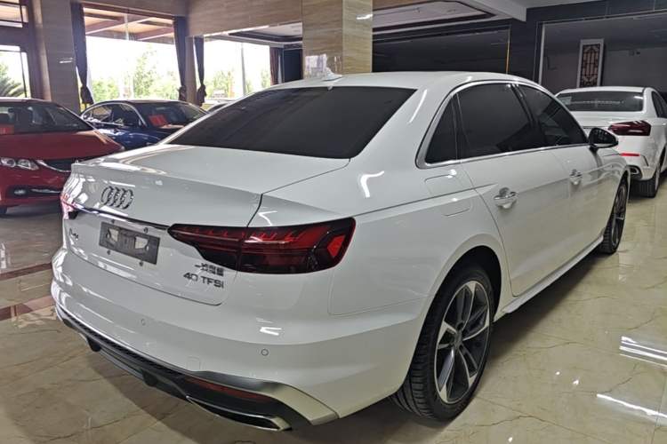 Used Audi A4L 2022 40 TFSI Fashion Dynamic Model Rear Right 45 Deg
