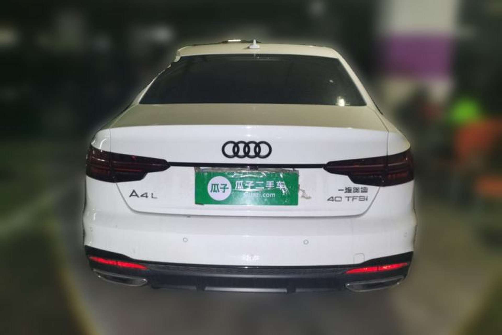Used Audi A4L 2022 40 TFSI Luxury Dynamic Model Rear