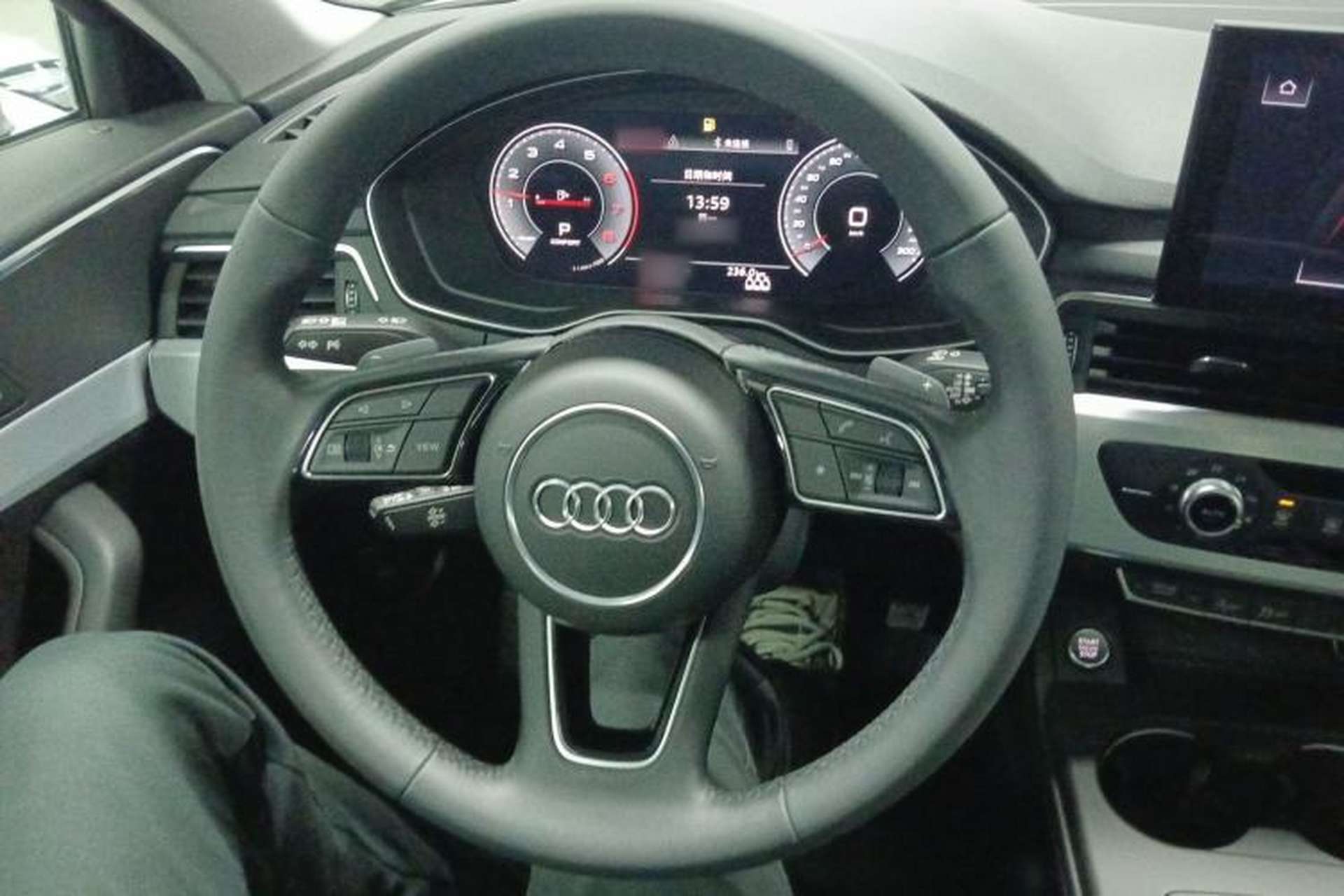 Used Audi A4L 2022 40 TFSI Fashion Dynamic Model Steering Wheel