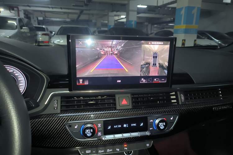 Used Audi A4L 2023 45 TFSI quattro Prestige Dynamic Edition Audio And AC Panel