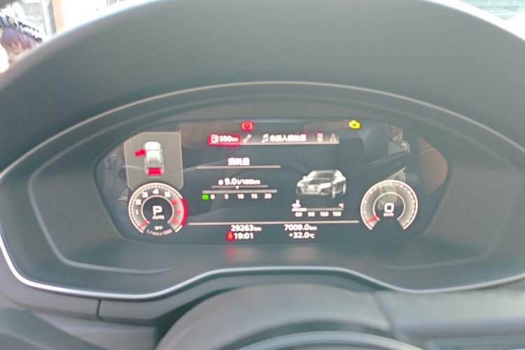 Used Audi A4L 2023 40 TFSI Luxury Dynamic Model Instrument Cluster
