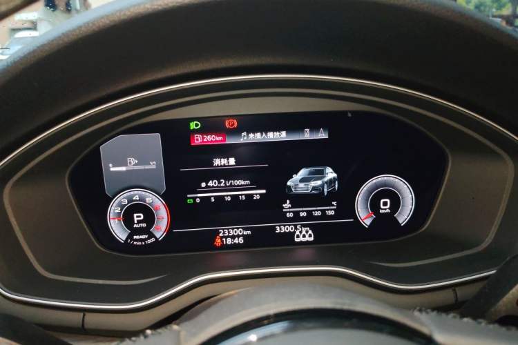 Used Audi A4L 2023 40 TFSI Luxury Dynamic Model Instrument Cluster