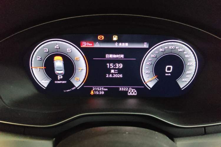 Used Audi A4L 2023 40 TFSI Fashion Dynamic Model Instrument Cluster
