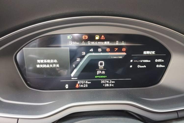 Used Audi A4L 2023 40 TFSI Luxury Dynamic Model Instrument Cluster