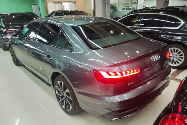 Used Audi A4L 2023 40 TFSI Luxury Dynamic Model Rear Left 45 Deg