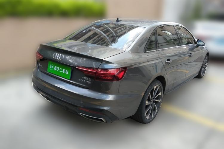 Used Audi A4L 2023 40 TFSI Luxury Dynamic Model Rear Right 45 Deg