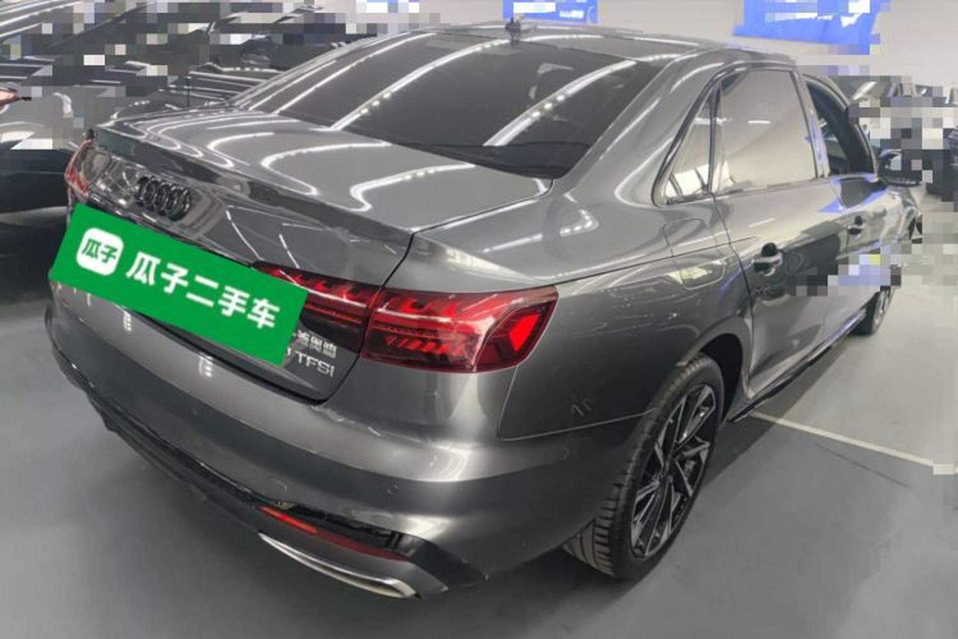 Used Audi A4L 2023 40 TFSI Luxury Dynamic Model Rear Right 45 Deg