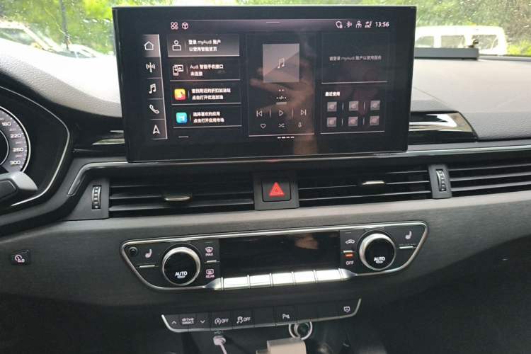 Used Audi A4L 2023 40 TFSI Luxury Dynamic Model Audio And AC Panel