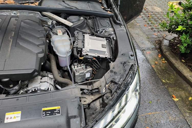 Used Audi A4L 2023 40 TFSI Luxury Dynamic Model Engine Bay Left