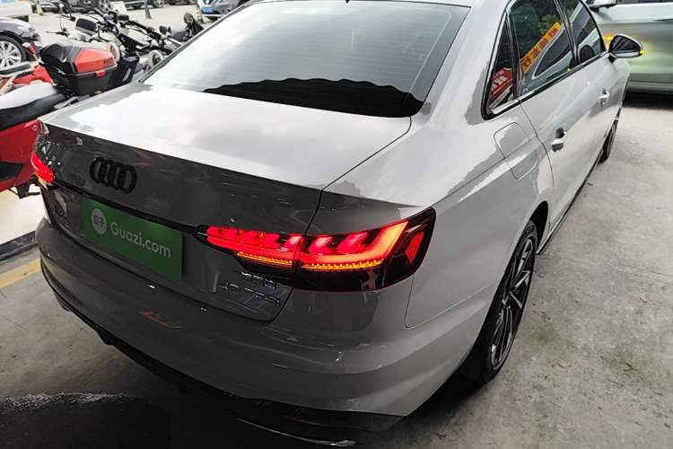 Used Audi A4L 2023 40 TFSI Luxury Dynamic Model Rear Right 45 Deg