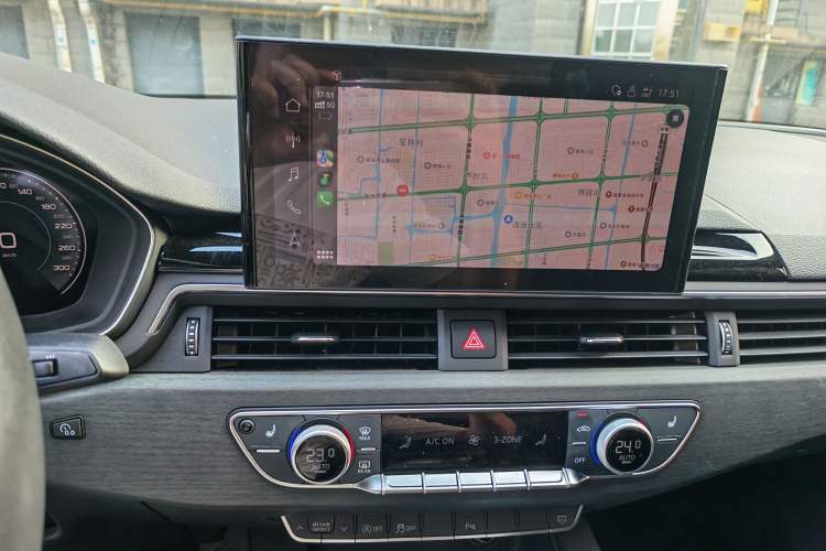 Used Audi A4L 2023 40 TFSI Luxury Dynamic Model Audio And AC Panel