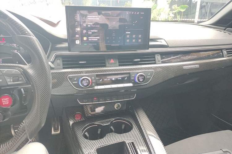 Used Audi A4L 2023 45 TFSI quattro Prestige Dynamic Edition Audio And AC Panel