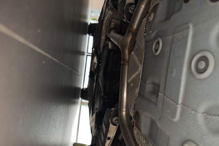 Used Audi A4L 2023 40 TFSI Luxury Dynamic Model Chassis Rear