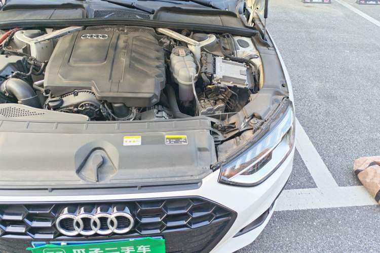 Used Audi A4L 2023 40 TFSI Luxury Dynamic Model Engine Bay Left