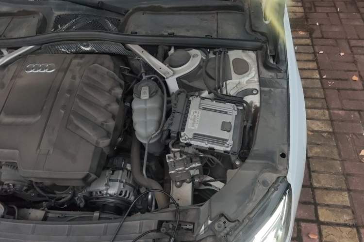 Used Audi A4L 2023 40 TFSI Luxury Dynamic Model Engine Bay Left