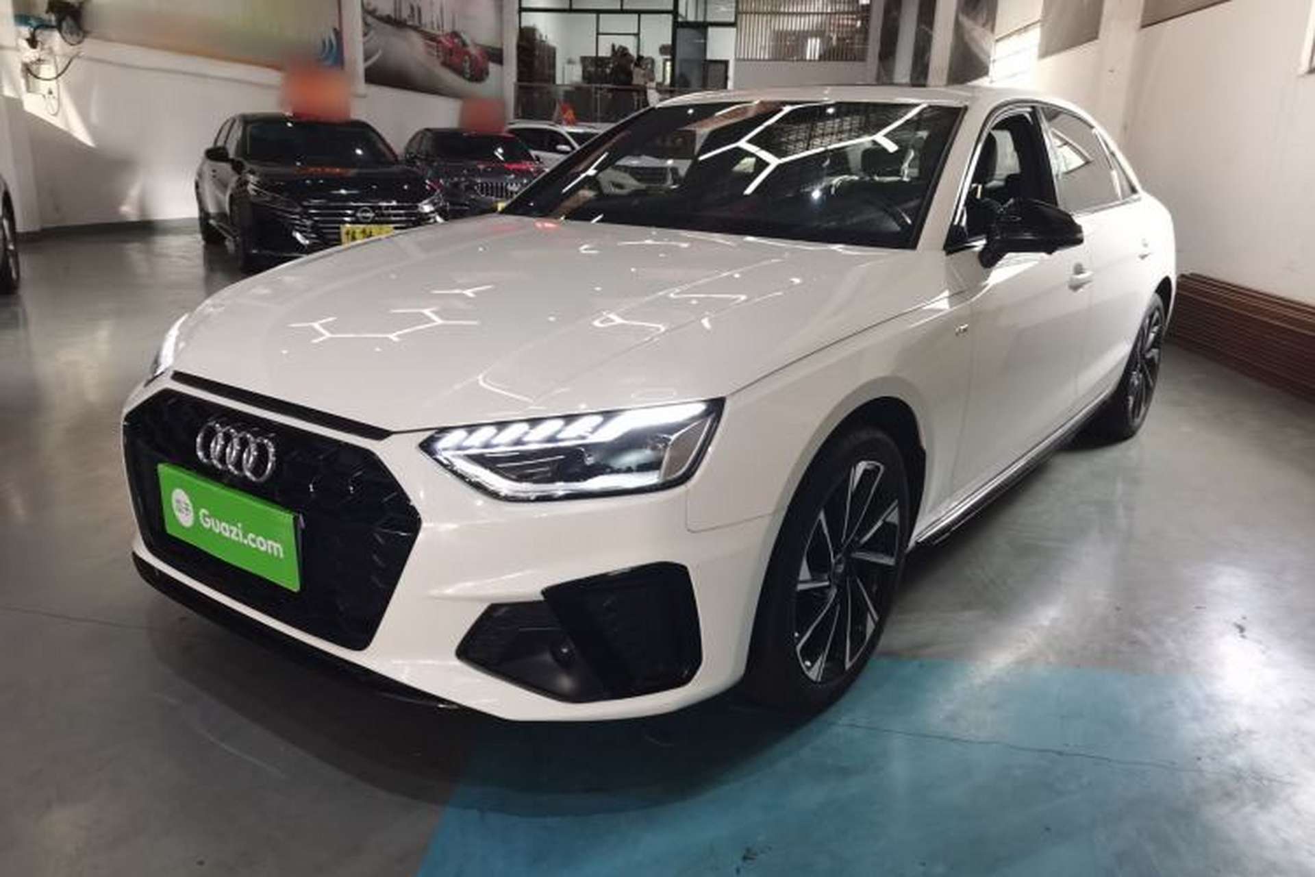 Used Audi A4L 2023 40 TFSI Luxury Dynamic Model Front Left 45 Deg